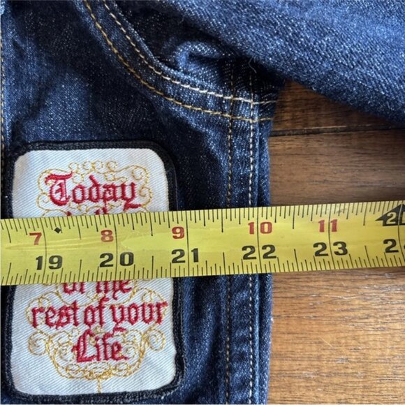 Levi’s Type 3 507 Denim Trucker Jacket w/ Patches & Handwarmers Harley Davidson - Picture 6 of 13